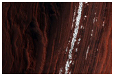 Change Detection on North Polar Scarp