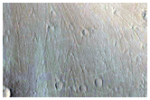 Aureole Material Northwest of Olympus Mons
