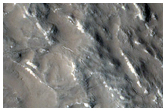 Boundary of Inner and Outer Ejecta Layers in Bacolor Crater