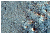 Overlapping Pedestal Craters in THEMIS Image V20104004