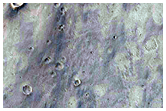 Alluvial Fan in Crater