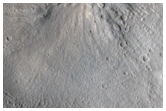Circular Pits in Tempe Fossae