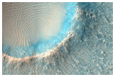 Very Fresh Small Impact Crater
