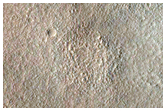 Crater Fill Material in Utopia Region
