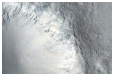 Fresh Crater on Northern Plains
