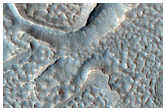 Features of Debris Apron in Deuteronilus Mensae
