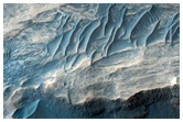 Layered Deposits in West Candor Chasma
