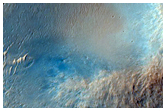 Possible Flow Margin West of Meridiani Planum
