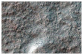 Crater in Planum Chronium
