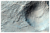 Valley Network in Noachis Terra inside Crater
