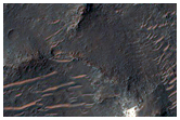 Mesas in Ladon Valles Basin
