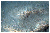 Collapse Structures South of Orson Welles Crater
