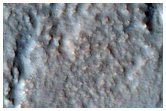 Pedestal Crater Ejecta Contact
