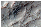 Very Recent Small Crater with Rocky Ejecta
