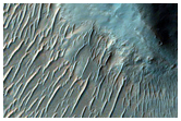 Possible Capture of Drainage from Channel Feeding Eberswalde Crater Delta
