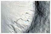 Well-Preserved Mid-Latitude Impact Crater
