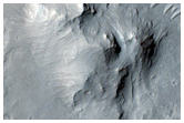 Terrain Northwest of Gale Crater
