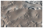 Material on Crater Floor West of Flammarion Crater

