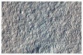Ridges and Troughs in Crater East of Hellas Planitia
