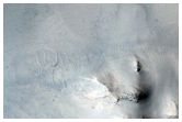 Central Uplift of an Impact Crater in Antoniadi Crater
