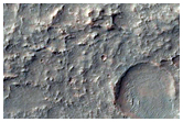 Kontum Crater Olivine-Rich Ejecta Flow
