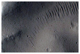 Valleys in Lunae Planum Leading Toward Kasei Valles
