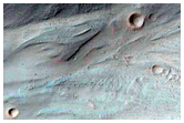 Deep Bedrock in Central Valles Marineris

