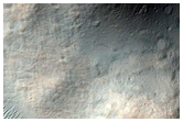 Central Structure of an Impact Crater

