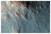 Impact Crater with Small Central Peak
