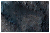 Central Peak of Crater in Tyrrhena Terra
