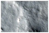 Irregular Impact Crater in Tempe Terra
