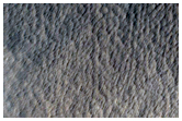 Tharsis Tholus Southern Caldera and Flank Fault
