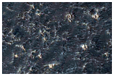 Two Fresh Impact Craters on Lava Flow
