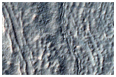 Crater Near Icaria Fossae
