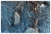 Steep North Polar Peripheral Scarp and Dunes
