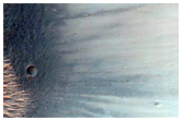 East Rim of Well-Preserved Impact Crater
