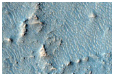 Rocky Fill on Floor of Ancient Crater
