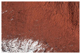Gullies on Wall of Galle Crater
