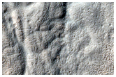 Delta-Like Feature Near Head of Reull Vallis
