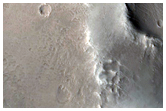 Intersection of Three Impact Craters
