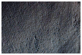 Gully with Bright Deposit
