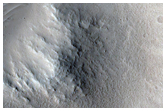 Layers in Crater Wall
