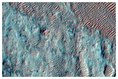 Rough Fan on Crater Floor

