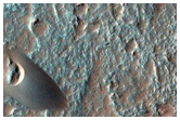 Eroding Dunes in Ganges Chasm
