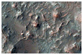 Fan of Overlapping Curvilinear Ridges in Saheki Crater
