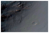 Hills in Noctis Labyrinthus
