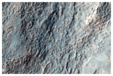 Possible Fan Associated with Channel in Northeast Hellas Planitia
