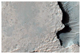 Light-Toned Mesa in Crater in CTX Image P17_007740_1554_XI_24S266W
