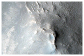 Crater North of Syrtis Major Region
