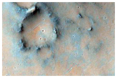Southern Schiaparelli Crater
